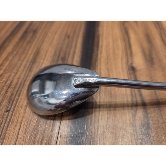 Swirled Butterscotch Rootbeer Bakelite Bar Cocktail Long Mixing Spoon MCM - Picture 5 of 7